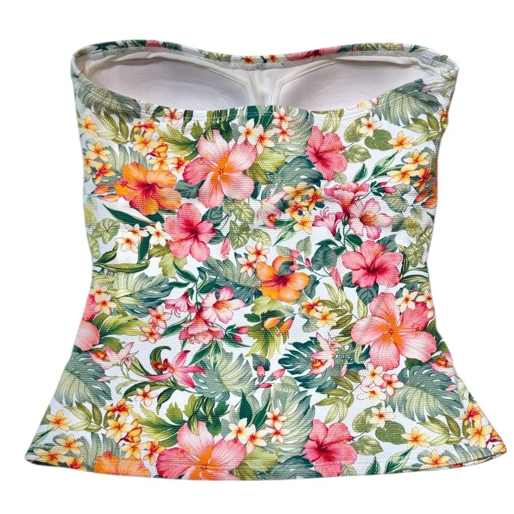 Tommy Bahama Island Cays Flora Bandini Top